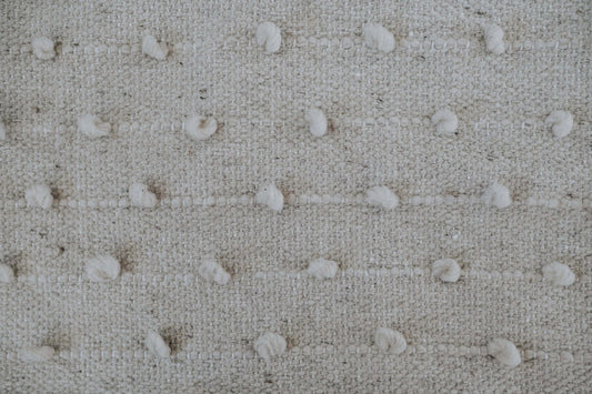 Dot Weave Wool Throw Pillow, 19.5" x 19.5"