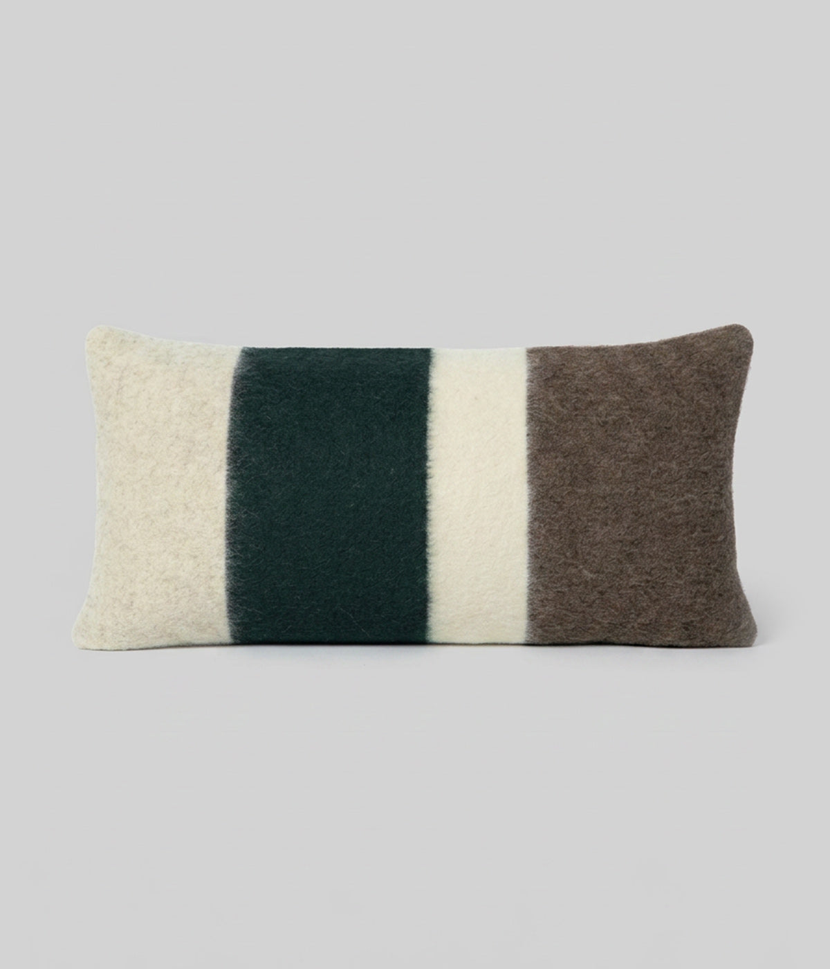 Alpaca and Cotton Throw Pillow, 23" x 11"