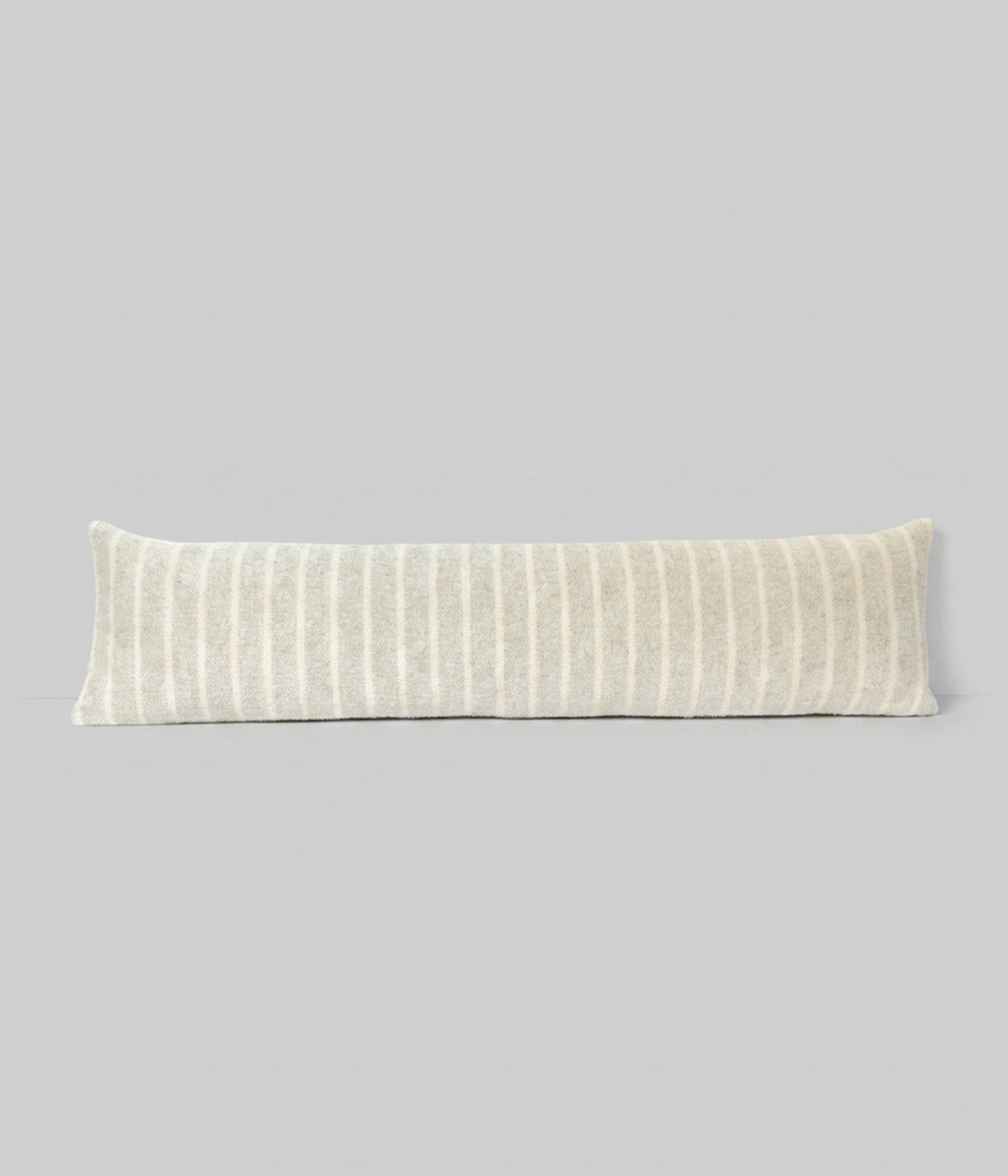 Alpaca and Cotton Throw Pillow, 48" x 12"