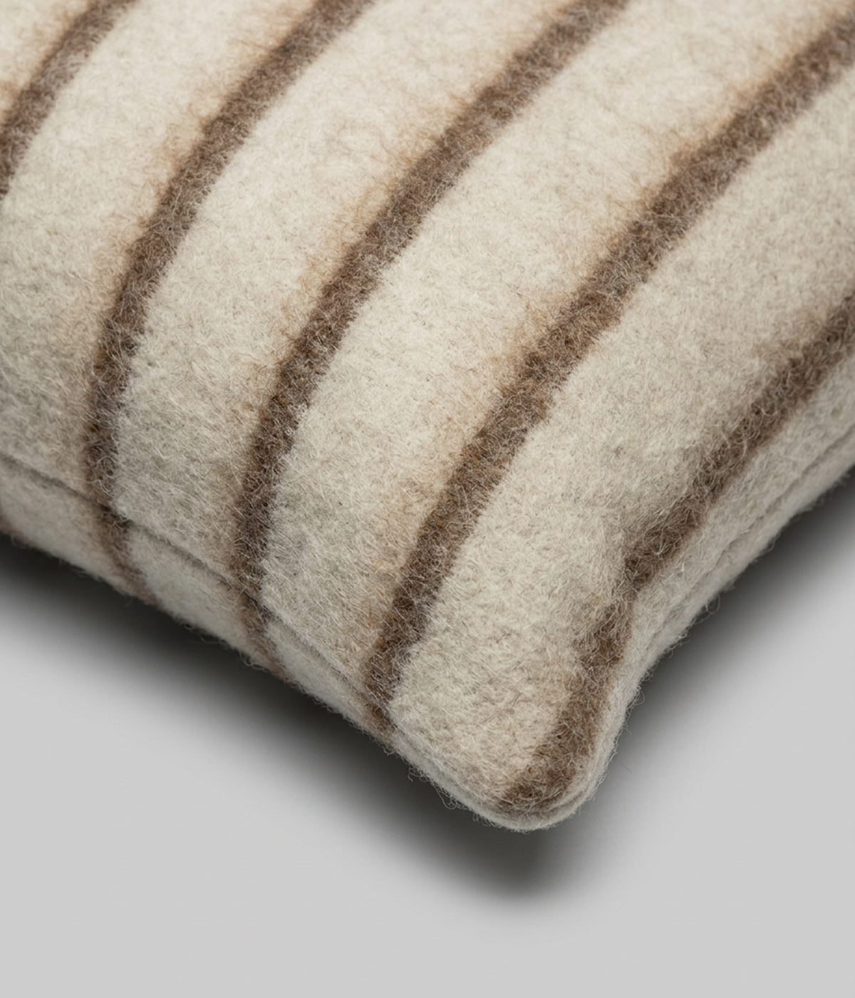 Alpaca and Cotton Throw Pillow, 48" x 12"
